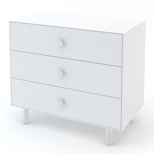 Commode Merlin Classic 3 tiroirs - Blanc